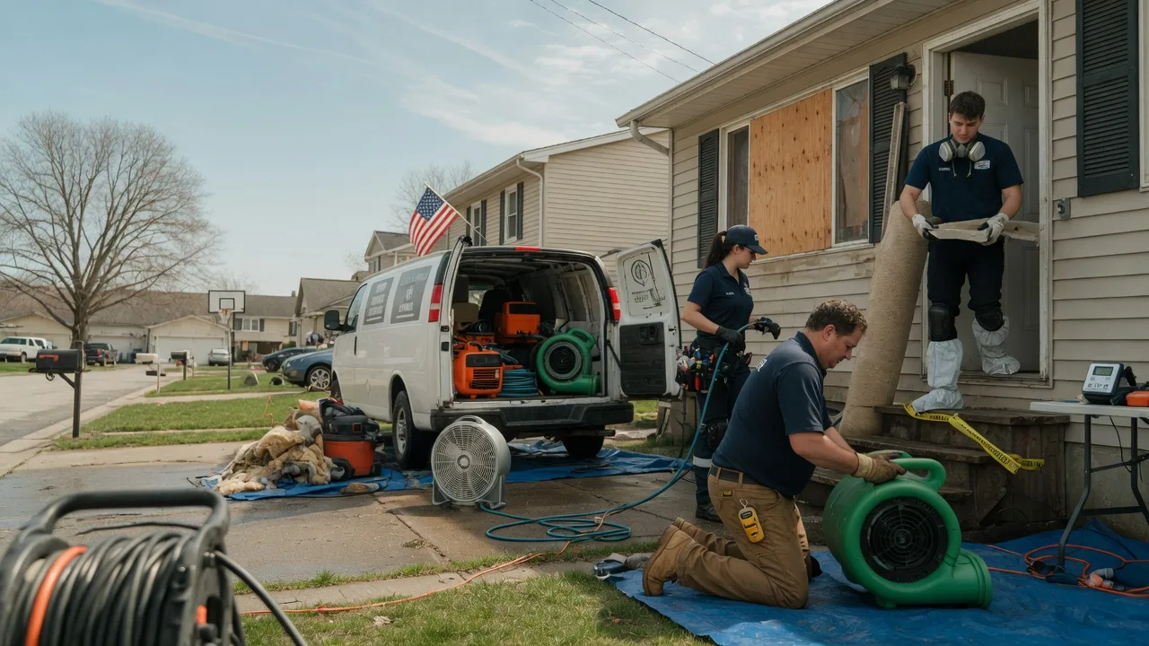 Water Damage Restoration in Ames, NE near me